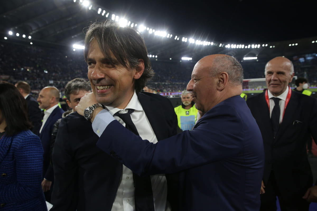 Simone Inzaghi Giuseppe Marotta