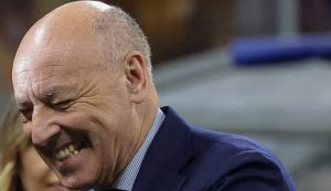 Beppe Marotta sorridente - Foto ANSA - Interdipendenza.net