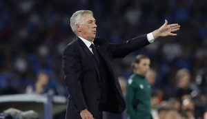 Carlo Ancelotti a bordo campo - Foto Lapresse - Interdipendenza.net