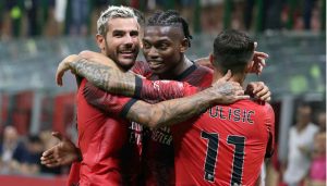 Giocatori Milan - foto ANSA - Interdipendenza.com