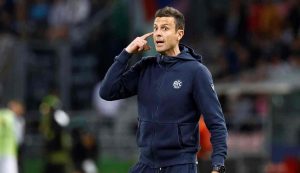 Thiago Motta a bordo campo - Foto ANSA - Interdipendenza.net