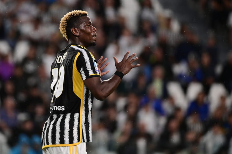 Paul Pogba in campo con la maglia della Juventus - Foto Lapresse - Interdipendenza.net