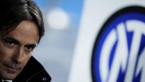 Simone Inzaghi sorridente - Foto Lapresse - Interdipendenza.net