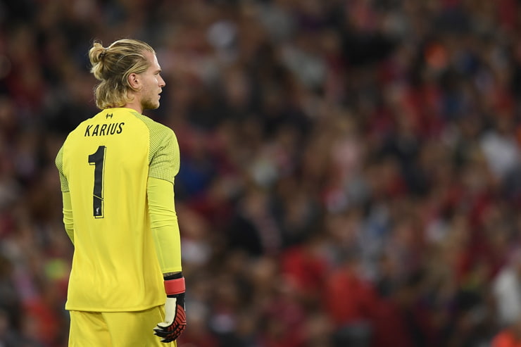 Karius in campo con la maglia del Liverpool - Foto Lapresse - Interdipendenza.net