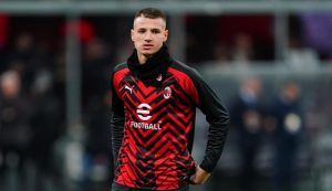 Francesco Camarda con la maglia del Milan - Foto Lapresse - Interdipendenza.net