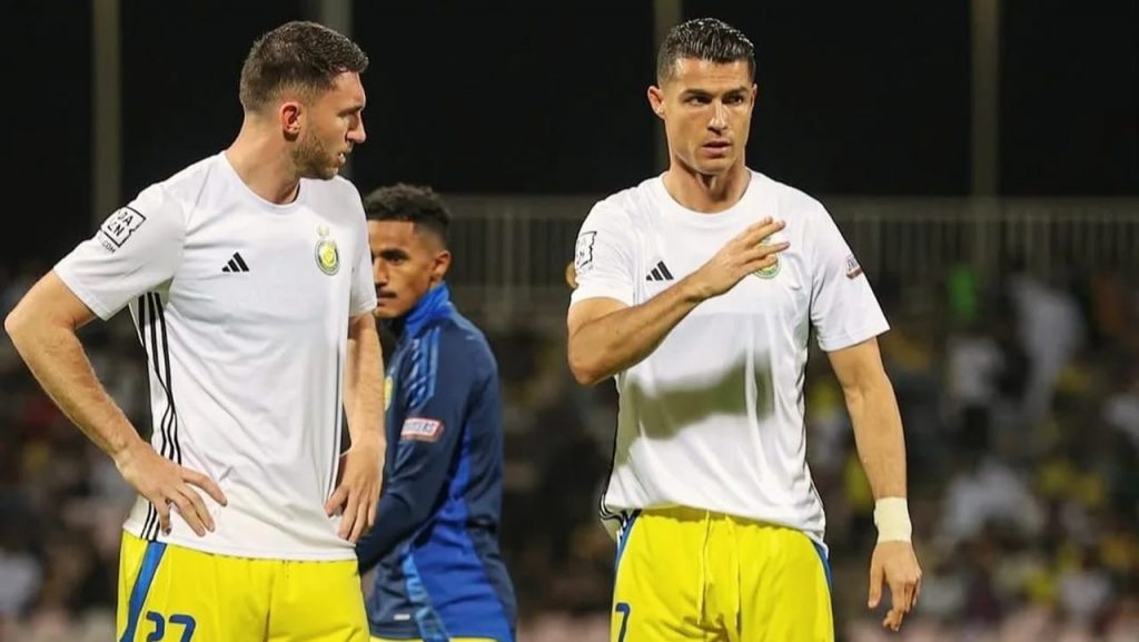 Laporte e Cristiano Ronaldo - Foto Instagram - Interdipendenza.net
