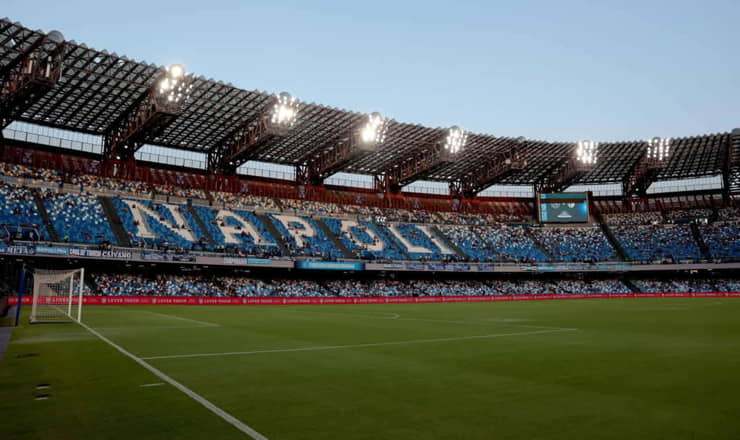 Lo stadio Armando Maradona di Napoli - Foto Lapresse - Interdipendenza.net