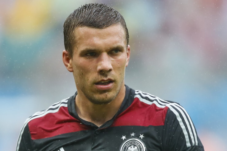 Lukas Podolski - Foto Lapresse - Interdipendenza.net