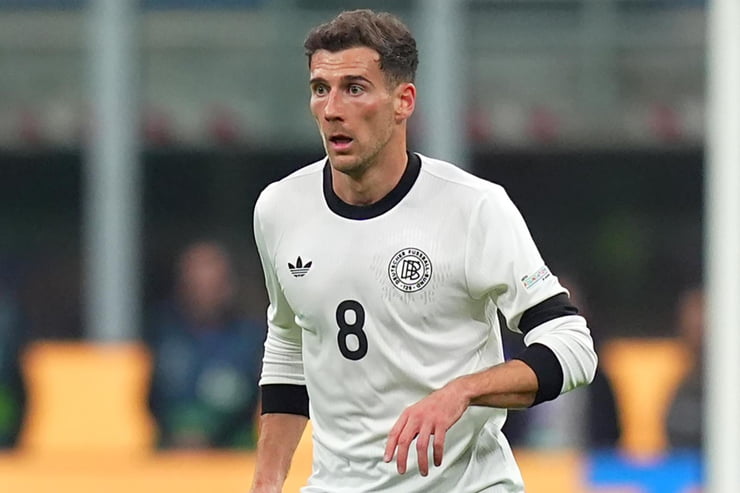 Goretzka in campo con la maglia della Germania - Foto Lapresse - Interdipendenza.net