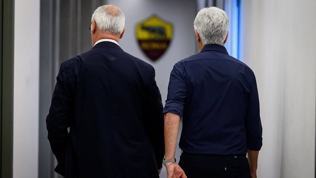 Claudio Ranieri e Gian Piero Gasperini