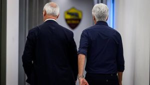 Claudio Ranieri e Gian Piero Gasperini
