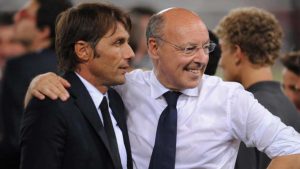 Antonio Conte e Beppe Marotta